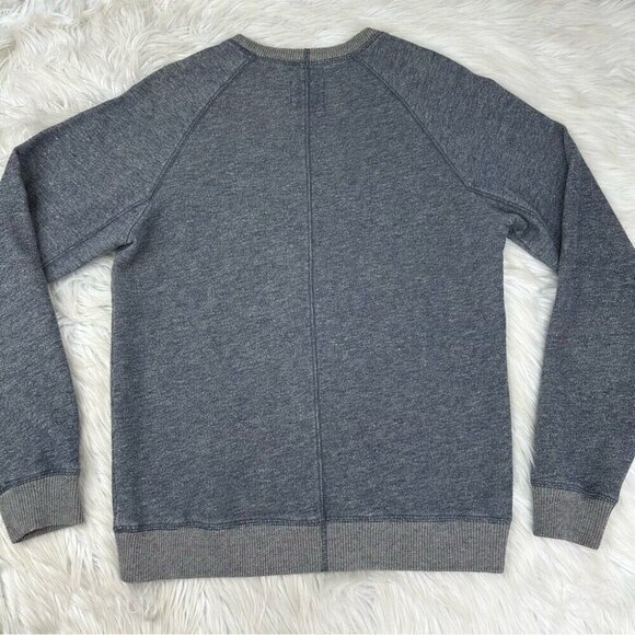 Life After Denim Men's Blue Crew Neck Athletic Long Sleeve Sweatshirt Small/C39 - Picture 3 of 9